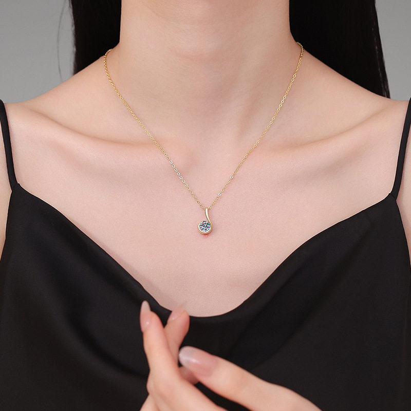 Solitaire Pendant Necklace